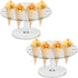 BLBYHO 2 Pack €‘ Acrylic Ice Cream Cone Holder Stand, Charcuterie Food Cone Holder, Waffle Cupcake Sugar Cone Holder Stand, 14 Holes, Easy to Assemble, Ideal Display Stand for Party, Baking Sell