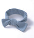 Newborn Baby Girl Boy Swaddle Wrap Blanket Sleeping Bag+Headband +Hat 3pcs Outfits Set (Gray-Blue, One size)