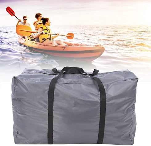 Yunnyp Kayak Furniture Storage Carry Bag Inflatable Carry Boat Bag Foldable Garden Travel Handbag Ornament Storage Container