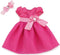 Emily Rose 14.5 Inch Doll Clothes Clothing Outfit - Beautiful 14" Doll Jeweled Pink Dress, Includes Headband!