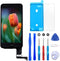 Brinonac Screen Replacement for iPhone 8/SE 2020 4.7 inch LCD Digitizer Touch Screen LCD Replacement Screen Frame Assembly Full Set with Tools and Screen Protector (Black)