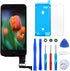 Brinonac Screen Replacement for iPhone 8/SE 2020 4.7 inch LCD Digitizer Touch Screen LCD Replacement Screen Frame Assembly Full Set with Tools and Screen Protector (Black)