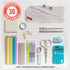 ZIPIT Monster Pencil Case Special Edition, Clear Transparent