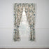 Ellis Curtain Brissac Lined Scallop Valance, 70 x 17, Blue