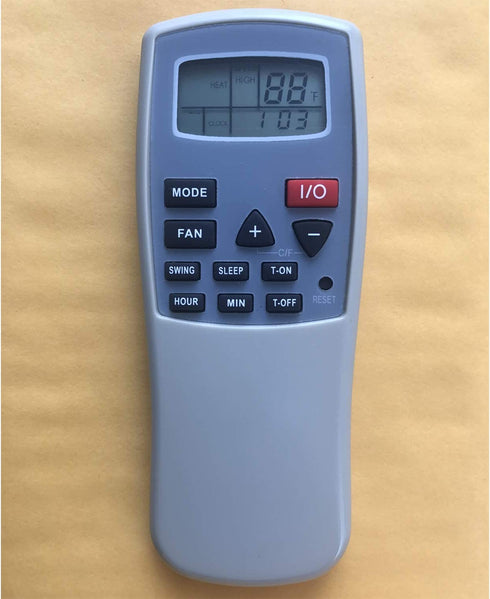 YING RAY Replacement for Soleus Air Air Conditioner Remote Control HCB-P13HP-D HCB-R135-A-ID HCB-R135-A-OD FE-08BA EL-PAC-08E9 SE-PAC-08E9 KY-80E9