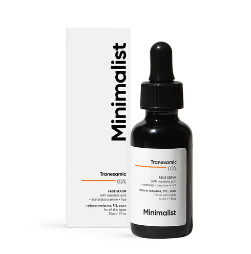 Minimalist 3% Tranexamic Acid Face Serum for Pigmentation& Acne Scars | Face Serum with HPA | 30 ml