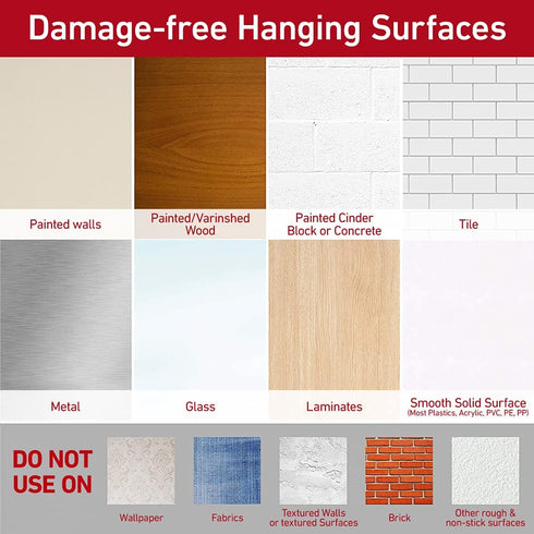 Command Large Utility Hook, White, 1-Hook, 6-Pack, Organize Damage-Free