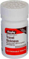 Rugby Travel Sickness Chewables 25 mg Per Bottle, 100 Count