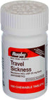 Rugby Travel Sickness Chewables 25 mg Per Bottle, 100 Count