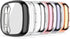 KPYJA 6-Pack Screen Protector Compatible with Fitbit Versa 3/Sense Case, Soft TPU Plated Case All-Around Protective Screen Full Cover Bumper Compatible for Fitbit Sense/Versa 3 Smart Watch