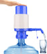 Water Bottles Pump Blue Manual Hand Pressure Drinking Fountain Pressure Pump Water Press Pump with an Extra Short Tube and Cap Fits Most 2-6 Gallon Water Coolers €¦