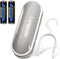 2-in-1 Bag Sealer, longzon Mini Handheld Vacuum Portable Sealer with Hook, Chip Snack Plastic Bag Heat Sealer and Cutter, Resealer Machine Keep Food Fresh, Quenta Sellador De Bolsas,Powerful Batteries
