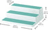 Copco Basics 3-Tier Spice Pantry Kitchen Cabinet Organizer, 10-Inch, Cameo Blue