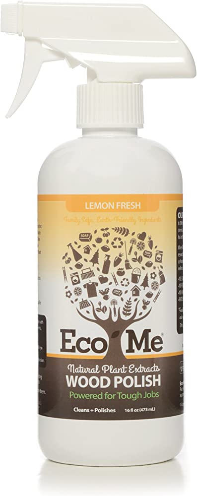 Eco-me Natural Multi Purpose Cleaner and Polish, Healthy Lemon Fresh Scent, 16 Fl Oz