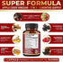 7 in 1 Apple Cider Vinegar Capsules, Equivalent to 3650mg, 3 Month Supply with Ceylon Cinnamon, Ginger Root, Turmeric, Elderberry, Best Supplement for Digestion, Immune