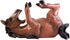 Brown Horse Wine Bottle Holder 6 1/2 Inch
