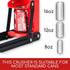 Red Can Crusher Wall Mounted Aluminum Can Crusher 16oz 12oz 8oz Heavy Duty Can Crushers For Recycling Wall Mounted Beer Can Opener And Crush Bottle Two Features In One Can Press