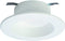 RL 4 in. White Integrated LED Recessed Ceiling Light Retrofit Trim with Selectable CCT (2700K-5000K)