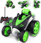 EpochAir Remote Control Car - Rc Stunt Car for Boy Toys, 360 Degree Rotation Racing Car, Rc Cars Flip and Roll, Stunt Car Toy for Kids (Green)