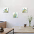 Hardy Gallery Abstract Birds Painting Wall Art: Colorful Birds in Grass Artwork Animal Picture on Canvas Prints for for Living Room (12 x 12 x 3 Panels)