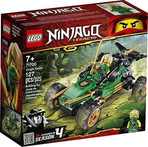 LEGO NINJAGO Legacy Jungle Raider 71700 Toy Buggy Building Kit (127 Pieces)