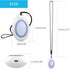 Wearable Air Necklace, Personal Air Purifier Necklace Around The Neck, Portable Travel Size Air Necklace,Compact, USB Charging, Low Noise