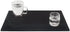 Tebery Black Mat 18" x 12" Rubber Bar Service Spill Mat ( 2 Pack )