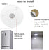 Ailun Motion Closet Light Sensor Light Lamp 3Pack Cordless LED Night Light for Hallway Kitchen Bathroom Bedroom Stairs Safe Lights Daylight White Battery Not Included