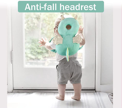 Baby Head Protector, Baby Walking Head Protection Backpack, Baby crawling Head Protection Backpack cushion, Adjustable Toddlers Head Safety Pad pillow Cushion, Suitable for Age 4-30 Months