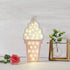 Ice cream Valentine Romance Atmosphere Light , Party Wedding Birthday Party Decoration Kids' Room Battery Operated LED Night Lights (White and Pink)