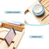 PEULEX Bathtub Tray- Bath Caddy Comes With Book, Soap Dish & Wine Glass Holder, Expandable Hot Tub Tray Designed With Premium Bamboo, For Luxurious Bathing, Great For Bath Lovers & Gift For Loved Ones