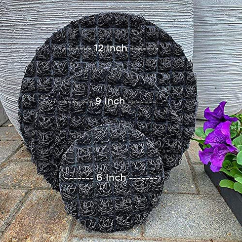 Drain Smart 6” 5-Pack Drainage Discs - Perfect for Indoor/Outdoor Potted Plants | Container Gardening | Planter Liners Minimize Root Rot | Made in The USA