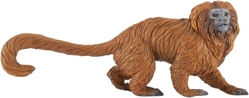 Papo -Hand-Painted - Figurine -Wild Animal Kingdom - Golden Lion Tamarin -50227 -Collectible - for Children - Suitable for Boys and Girls- from 3 Years Old