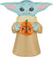 Gemmy Industries Hk Inflatable Baby Yoda Halloween Prop