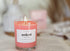 My Lumina Ardent Love Pink Candle - Romantic Sweet Love Candle Natural Soy Wax - Rose and Jasmine Natural Scented Purifying Candle for Aromatherapy