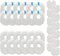 Lemige Vacuum Filters Replacement for Shark Rocket HV300, CS100, CS110, HV301, HV302, HV303, HV305, HV308, HV310, UV450, 12 Foam Filters + 12 Felt Filters + 12 Post-Filters, Compare to Part XFFV300