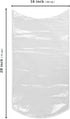 Rural365 Poultry Shrink Bags 25ct Large Turkey Bag - Heat Dip Shrinking Wrap Storage Bags, 16 x 28 Inch with Steel Straw