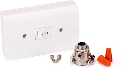 GetInLight Junction Box for IN-0105, IN-0107, IN-0108 and IN-0109 Series, Plastic Material, IN-0501-3