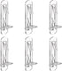 Lanzeuta 30Pcs Shelf Support Pegs Locking Cabinet Shelf Clips, Clear Shelf Holder Plastic Shelf Clips for Kitchen Cabinets Furniture Bookcase, Fits 5mm Diameter Hole & 0.79 Inch Thick Shelf