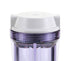 Hydronix HF2-10CLWH12, 10" Clear Housing with White Flat Cap For RO & Filtration Systems, 1/2" Ports