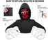 MAOYUE 6.8ft Halloween Decorations Outdoor Halloween Inflatables Grim Reaper Built-in LED Lights with Stakes for Halloween Outdoor Yard Decorations, Garden, Lawn
