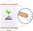 FALAMON 2 Pack Magnetic Poster Hanger Frame, 18x24 18x30 18x28 Teak Wood Magnet Poster Frame for Posters, Prints, Photos, Pictures, Maps, Scrolls, and Canvas Artwork