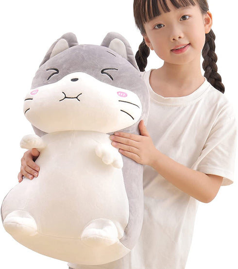 15.7" Hamster Stuffed Animal Plush Toy?Cute Anime Body Soft Pillow Doll Kawaii Mouse Plushies?Great Gift for Kids Birthday,Valentine