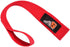 Agency 6 Winch Hook Pull Strap - RED - 1.5 INCH Wide - Heavy Duty - Made in The U.S.A