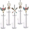 Boho Tribal Party Straw Decor, 24-Pack Wild Girl Boy Birthday Baby Shower Birthday Party Decorations, Paper Decorative Straws