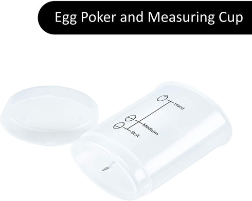 Brentwood TS-1045W Electric 7 Egg Cooker with Auto Shut Off, White, One Size