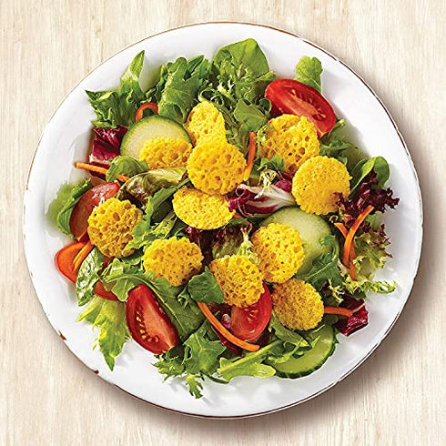 Mrs. Cubbison's Cheese Crisps - 100% Real Cheese, Keto Friendly, Great for Snacking and Salad Topper - Cheddar Flavor, 1.98 Ounce (Pack of 1)