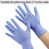 ZOMCHAIN Nitrile Gloves Kids Gloves Disposable, Nitrile Gloves for 4-10 Years - Latex Free, Powder Free - for Kids Festival Preparation, Crafting, Painting, Gardening, Cooking, Cleaning