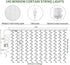 KASZOO 12 Pack Artificial Ivy Leaf Plants with 240 LED Window Curtain String Lights, Fake Plants Vine Hanging Garland, Hanging for Wall Party Wedding Room Home Kitchen Indoor & Outdoor Decoration