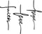 Faith Love Hope Cross Wall Sign Christmas Metal Decorative Hope Wall Cross Large Metal Spiritual Decorations for Christmas Home Religious Hanging Cross Wall Decor, Nice for Home and Gifts (8 x 15 Inch)